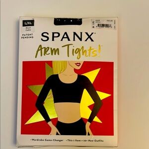 NWT Spanx Arm Tights - Black Cable